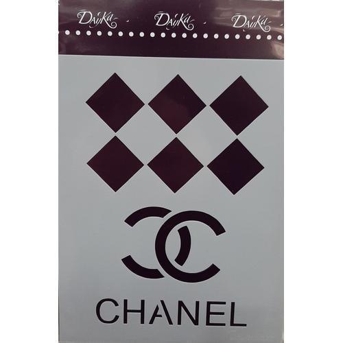 Stencil "Chanel" A5 15x21cm dayka