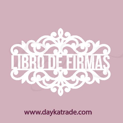 LIBRO DE FIRMAS GR. 10x7