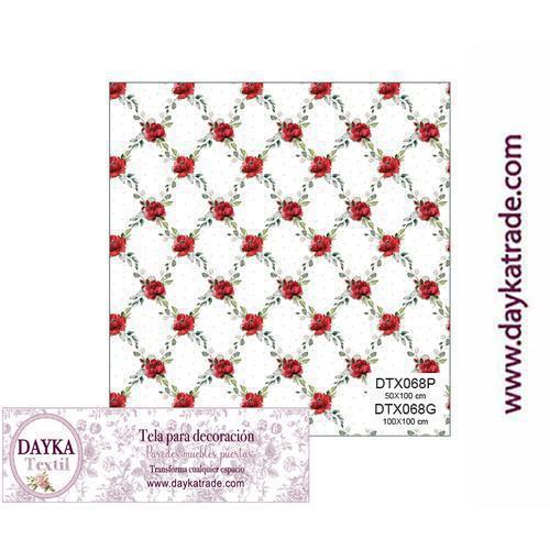 Dayka textil, tela para decoración de 50cmx100cm.DTX068P