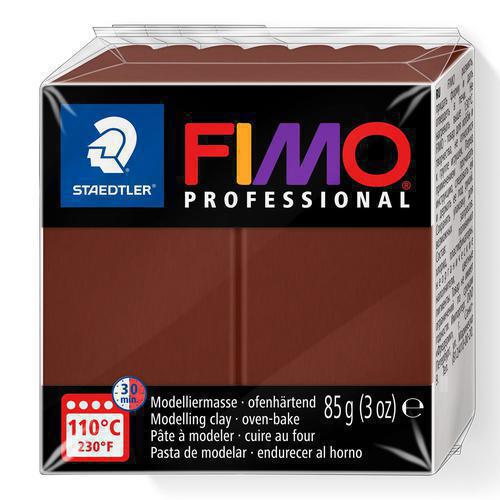 PASTA FIMO PROFESIONAL 85GR MARRON 77