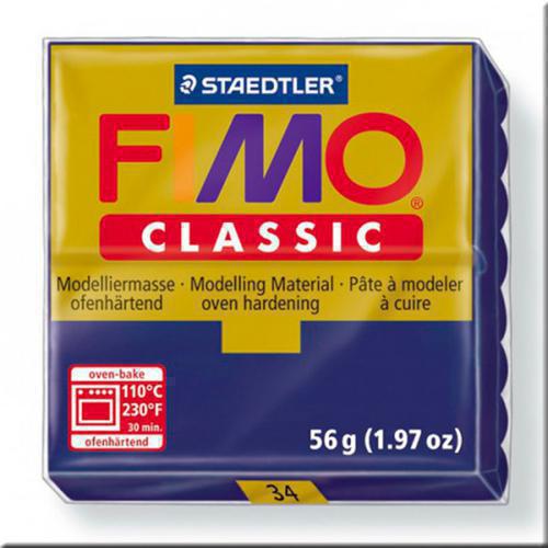 PASTA FIMO CLASSIC 56GR AZUL 34
