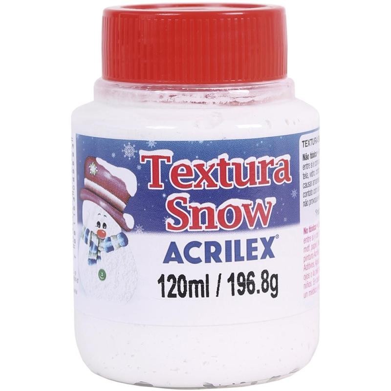 TEXTURA SNOW ACRILEX 120ml. Nº845 NIEVE